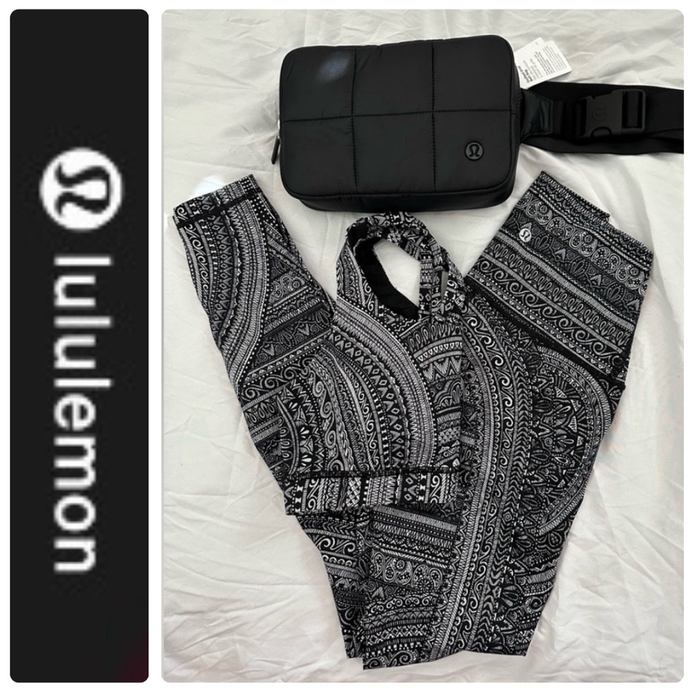 Lululemon:Leggings Wunder Under HR Nulux 28" EUC Black/4